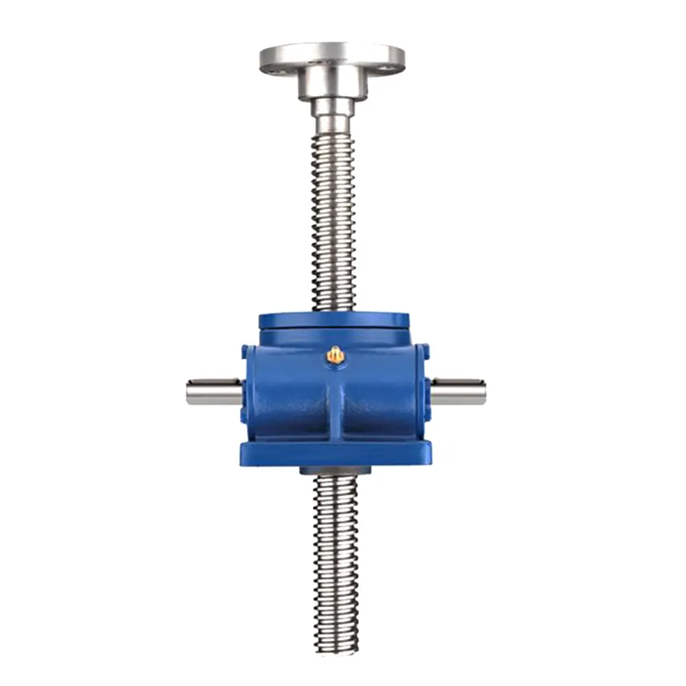 High Lifting Capacity 1 Ton 2.5 Ton 5 Ton Hand Crank Mechanical Screw Jack Lift Worm Gear Screw Jack