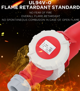 IP67 3 P + E en eléctrico 32a Industrial 3 fases macho hembra enchufe 32 <span class=keywords><strong>amperios</strong></span> 4 pines macho y hembra Industrial enchufe y enchufe - Product Image 3