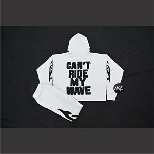 Survêtement épais en éponge française pour homme, ensemble de jogging à capuche avec taille élastique, pull à capuche et pantalon - Product Image 6