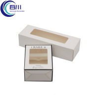 Yeni Gelen Premium Sanat Kağıdı Taşınabilir Katlanabilir Ambalaj Hediye Kutusu, Makyaj Kozmetik Esansiyel Yağ Parfüm için PVC Pencereli
