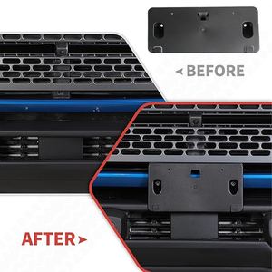 Soporte para Placa de Matrícula Delantera Compatible con Ford Bronco 2021+, Soporte para Placa de Matrícula Delantera, Marco para Placa de Matrícula Delantera - Product Image 6