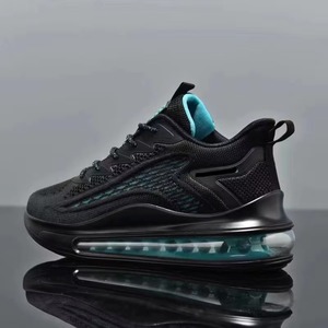 Calzado Deportivo de Moda con Amortiguación de Aire Elástica y Diseño Transpirable Zapatos Casuales Blancos Simples. - Product Image 4