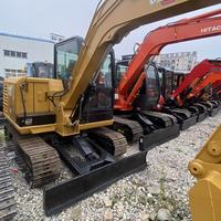 Excavatrice d'occasion en bon état, belle apparence, 5,5 tonnes, performances excellentes, prix bas, Cat 305.5