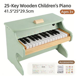 <span class=keywords><strong>Piano</strong></span> pour enfants en bois, clavier musical, <span class=keywords><strong>piano</strong></span> pour enfants, cadeau de musique à domicile, directement de l'usine - Product Image 5
