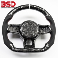 Volant en fibre de carbone forgé pour l'intérieur des voitures Volkswagen Golf MK6 MK7 GTI CC MAGOTAN Lamando Passat Tiguan