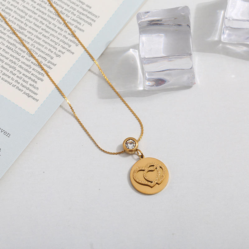 จี้รูปหัวใจกลมคู่แบบกดสำหรับเจาะถ้วยทราย