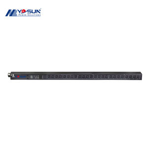 24 yollu IEC C13 C19 80A 100A 125A akıllı PDU ağır 90KW güç dağıtım ekipmanları Internet veri merkezi bilgisayar odası için - Product Image 2