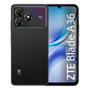 Smartphone 6,75" BLADE A36 4G Lte Nebula noir (128 Go de RAM, 4 Go de batterie 5000 mAh) BLDA36M128BLK - Product Image 1