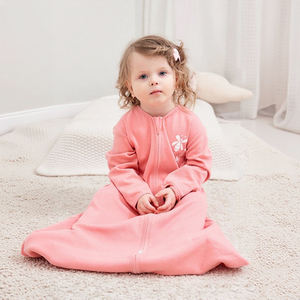 Hongbo Kantung tidur bayi baru lahir, Kantung tidur ritsleting 2 arah bahan spandeks bambu menenangkan sendiri dengan lebih baik untuk tidur balita bayi baru lahir - Product Image 6