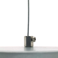 Pince à câble en nickel bidirectionnelle Pince à câble en cuivre Pince à câble en fil métallique Clips de verrouillage