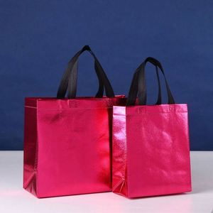 Laser Customizable Durable Laminated Non-Woven Shopping Tote <b>Bag</b> Reusable Handheld Carrier for Supermarket Bulk Wholesale - Product Image 3