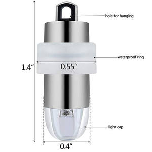 רתיח עמיד למים בלון בלון מיני מסיבה נייר פנס פנס אור מהבהב מצבי משתמש סוללות חג המולד - Product Image 5