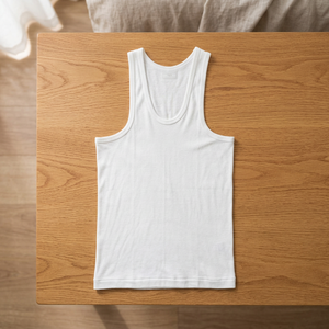 Canotte basic in cotone da uomo per la corsa - Comfort e stile - Product Image 2