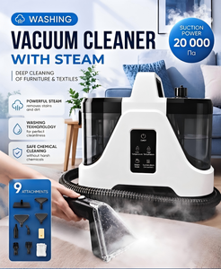 2026 Aspirateur intelligent portable eau et poussière, nettoyeur vapeur pour taches sur tissus d'ameublement, canapés et <span class=keywords><strong>tapis</strong></span>, usage domestique - Product Image 1