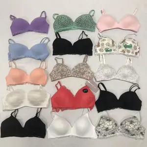 En vente jeune adolescent sous-vêtements coton Lingerie adolescent sous-vêtements respirant adolescent soutien-gorge mignon imprimé soutien-gorge pour écolières-P