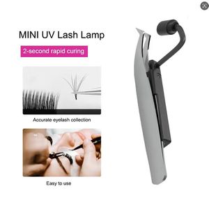 Handheld <b>LED</b> UV Lash Lamp Fast Curing <b>Mini</b> Tweezers <b>Light</b> for Eyelash Extension Professional Beauty Salon Use - Product Image 3