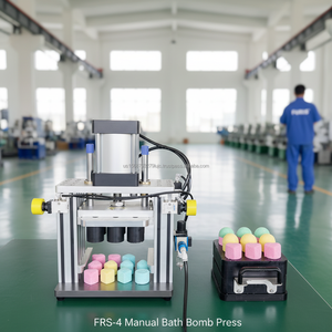Prensa manual para bombas de baño FRS-4, máquina neumática de escritorio, fácil de operar, ahorra espacio, bajo nivel de ruido - Product Image 1