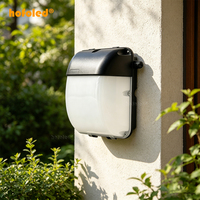 Lámpara de Pared LED para Exteriores de 30W, IP65, IK10, Certificación CE, RoHS, SAA, Luz de Búnker, Resistente a la Humedad, Aplique de Pared Exterior, Lámpara de Pared Tipo Bulkhead