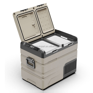Outdoor Camping <b>Fridge</b> DC12V/24V 220V Car Home Use <b>Portable</b> Freezer Refrigerator 45L With Battery Available DC12V 24V Car Portab - Product Image 3