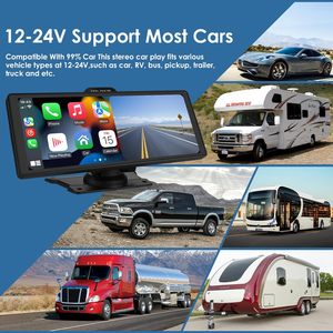 Pantalla Carplay de 10.26 Pulgadas, Radio para Auto, Reproductor Multimedia de Video 4k con Carplay y Dashcam - Product Image 4