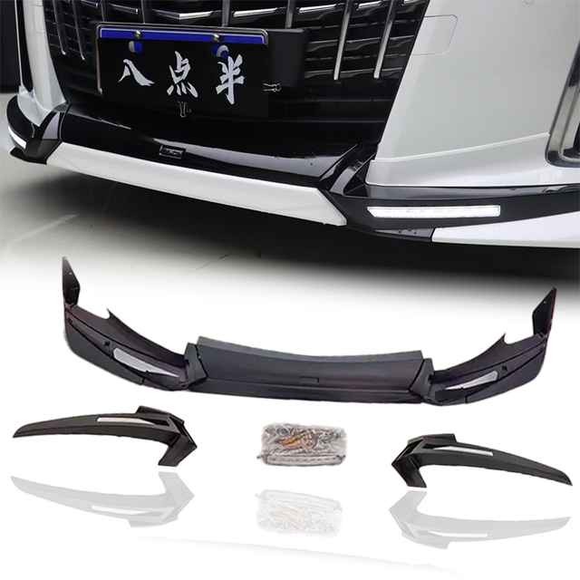 For Toyota Alpha/Wilfa for TRD Front Lip Upgraded and Installed Car Bumper