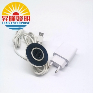 5v 2 ए डेस्कटॉप चार्जर, ऑफिस डेस्क के लिए डुअल यूएसबी चार्जर, कॉन्फ्रेंस टेबल, सोफा - Product Image 2