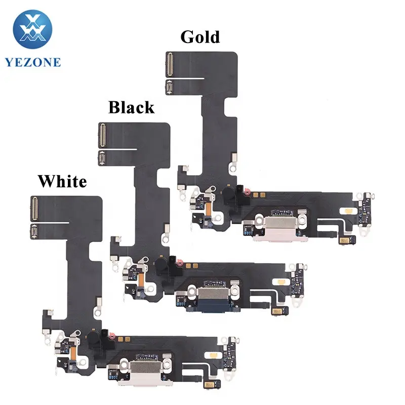 Spares Parts Usb Charger Port Dock Flex Cable For iPhone 13 13 Pro Max Charging Flex With Mic Phone Part