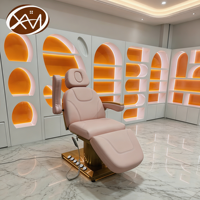 Table de Soin Électrique Moderne et Luxueuse à 3/4 Moteurs pour Salon, Spa, Soins du Visage, Esthétique, Massage et Gym