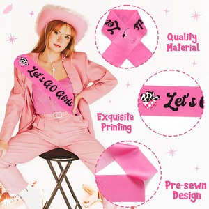 Denim Bachelorette Party Decoration Bridal Bachelorette Girl Theme Party Etiquette Shoulder Strap <b>Bracelets</b> - Product Image 5