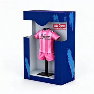 Magliette <span class=keywords><strong>da</strong></span> <span class=keywords><strong>Calcio</strong></span> in Miniatura Personalizzate Cookie Queen, <span class=keywords><strong>Collezione</strong></span> <span class=keywords><strong>di</strong></span> <span class=keywords><strong>Maglie</strong></span> <span class=keywords><strong>da</strong></span> Club Promozionali con Logo Personalizzato - Product Image 1