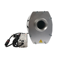 Projecteur LED puissant longue portée 3000W pour signalisation, logo, image, laser, gobo, en alliage d'aluminium et verre