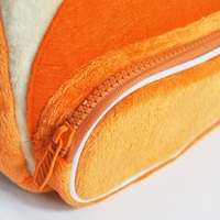 Ceinture de sécurité pour enfants motif renard, sac à dos en peluche mignon détachable en polyester, jouets pour bébés d'âge préscolaire, sac en filet
