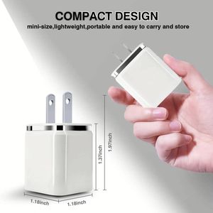 US EU <b>Plug</b> Fast Dual <b>Usb</b> Cell Phone Wall Charger Quick Charging Wall Charger - Product Image 2