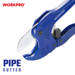 Coupe-tuyaux en PVC de qualité industrielle et bricolage <span class=keywords><strong>WORKPRO</strong></span>, capacité de 42 mm, outil à cliquet pour une coupe rapide à une main de tuyaux de 1-5/8 pouces - Product Image 3