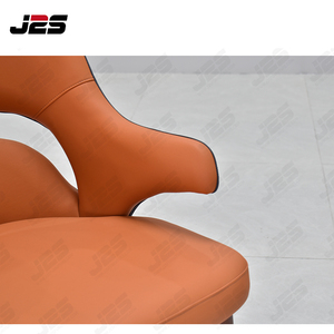 Cadre <span class=keywords><strong>Chaise</strong></span> <span class=keywords><strong>Haute</strong></span> Rembourré Acier Inoxydable Tissu Moderne pour Café - Product Image 3