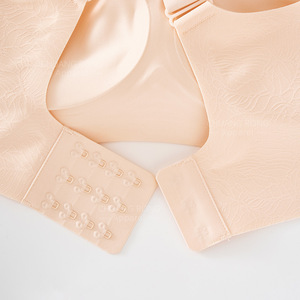 Sujetador inalámbrico sin costuras para mujer, con tiras de gel, soporte profundo en V, <span class=keywords><strong>push</strong></span>-<span class=keywords><strong>up</strong></span>, invisible, suave, color nude, sin aros, cómodo. - Product Image 4