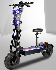 Patinete Eléctrico Plegable para Adultos TOURSOR X14 72V45AHPro, Motor Dual, Neumáticos Anchos Todoterreno, Asiento Confortable, Múltiples Luces LED, Alta Velocidad - Product Image 1