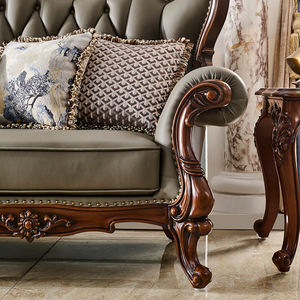 Sofá <span class=keywords><strong>de</strong></span> cuero genuino americano, juego <span class=keywords><strong>de</strong></span> sala <span class=keywords><strong>de</strong></span> estar tallado en madera maciza <span class=keywords><strong>de</strong></span> cuero <span class=keywords><strong>de</strong></span> vaca <span class=keywords><strong>de</strong></span> grano completo <span class=keywords><strong>de</strong></span> <span class=keywords><strong>lujo</strong></span> europeo para apartamento, Villa, mansión - Product Image 4