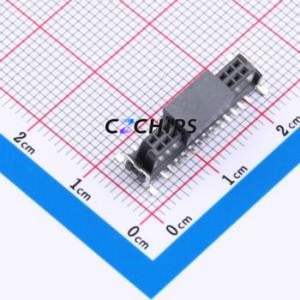 M55-6002642R Pin Socket SMD,P=1.27mm Connector 1.27mm 1.27mm Square Hole Vertical Mount - Product Image 1