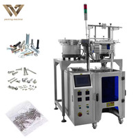 Machine automatique de comptage et d'emballage de matériel Minifix à chevilles Machine à emballer Vffs avec fonction de sac à maillons