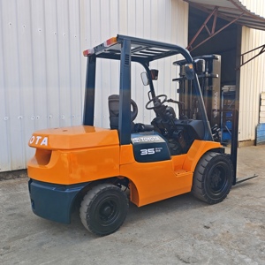 Second Hand Toyota 3.5T Used Diesel <b>Forklift</b> Authentic Motor Easy Operation - Product Image 2