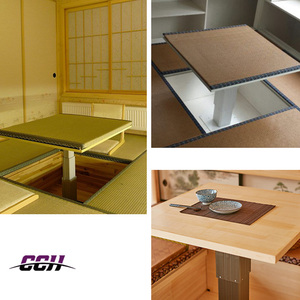 Hướng dẫn sử dụng nâng lên Tatami Kính thiên văn <span class=keywords><strong>c</strong></span>ó thể điều chỉnh chiều cao bàn chân trong bàn ăn <span class=keywords><strong>c</strong></span>à phê chân kim loại <span class=keywords><strong>c</strong></span>ơ sở - Product Image 5