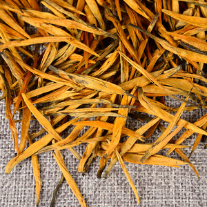 Jinshi Yunnan — thé noir feng qing fait à la main, 2022, grande aiguille dorée, Gongfu, bourgeon entier, droite, parfumé de <span class=keywords><strong>miel</strong></span> - Product Image 5