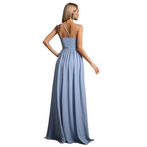 Robe de <span class=keywords><strong>soir</strong></span>ée 2026 Nouvelle collection Asymétrique en dentelle et cachemire Coupe trapèze Longueur ras du sol Automne 2024 pour Bal de promo, Fête, Banquet, Réunion annuelle, Mariée - Product Image 5