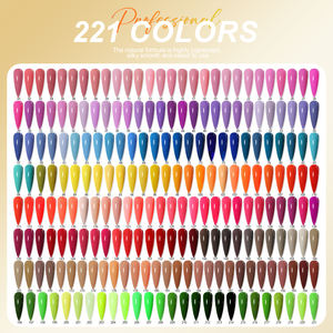 Miss Gooey Nouvelle <span class=keywords><strong>Tendance</strong></span> 221 Couleurs Gel à Ongles UV Haute Pigmentation Sans Hema TPO Fabrication OEM/ODM Ensemble de Gel à Ongles Étiquette Privée Personnalisée - Product Image 3