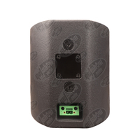 Getshow Altavoz Coaxial Pasivo de 2 Vías y 5 Pulgadas, Caja Acústica Pequeña Tipo Columna, Fuente de Sonido Puntual, 20Hz-20kHz, Mono, 100W, Portátil, Montaje en Pared/Techo