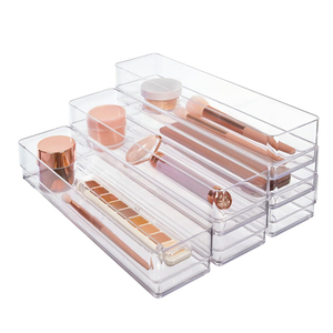 Multipurpose <b>PS</b> Injection Molding Rectangle Transparent 100% Food Safe Modern Food Storage Box Drawer with <b>3</b>-6L Capacity - Product Image 1