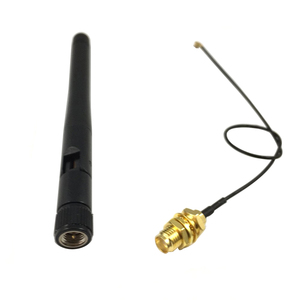 <span class=keywords><strong>Antenne</strong></span> à <span class=keywords><strong>prise</strong></span> mâle Wifi 2.4ghz 108mm <span class=keywords><strong>antenne</strong></span> 3dbi + <span class=keywords><strong>prise</strong></span> femelle vers câble en queue de cochon ufl 1.13 - Product Image 2