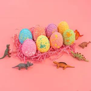 Bom Mandi Gelembung Vegan Organik Bentuk Telur Dino dengan Kejutan di Dalamnya untuk Anak-Anak - Product Image 6