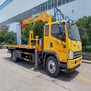 Xe cẩu gắn trên xe tải FAW, tải trọng 8 tấn, cần cẩu thủy lực di động dùng cho công trình xây dựng, tiêu chuẩn khí thải Euro 2 - Product Image 4